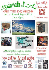 August 2026 Open Studio 1st till the 4th of August 2026 11am 6pm every day